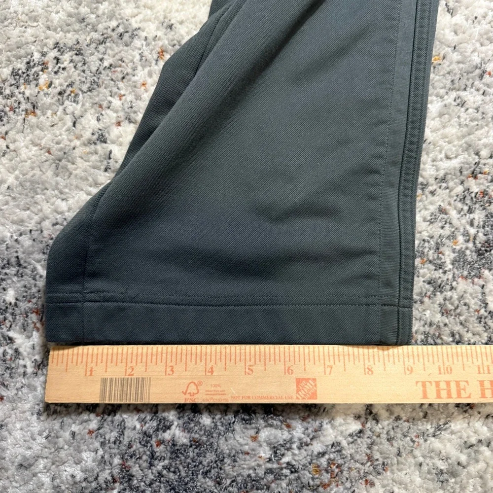Adidas Mens XL Gray Track Pants Athletic‎ 3-Stripe Zipper Pocket Straight Leg